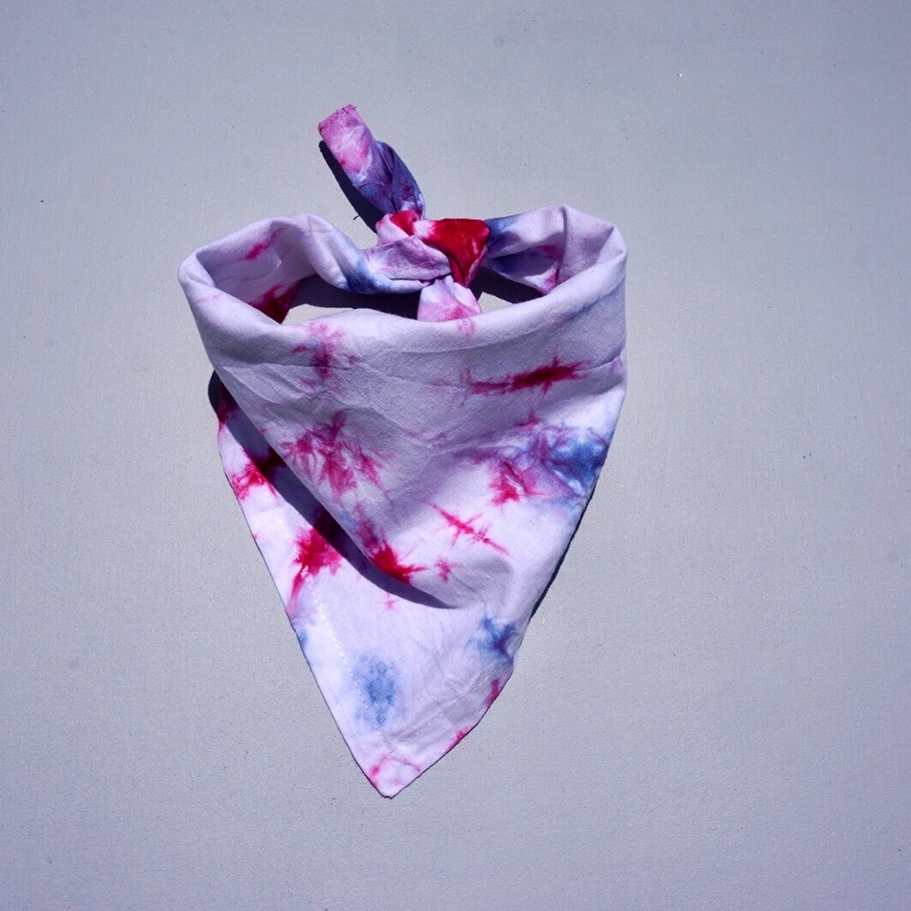 Tie Dye Dog Bandana